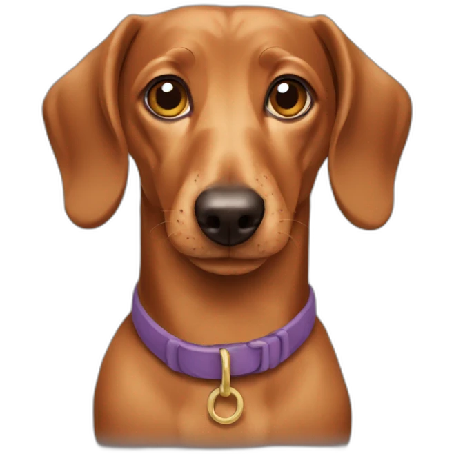Dachshaund emoji