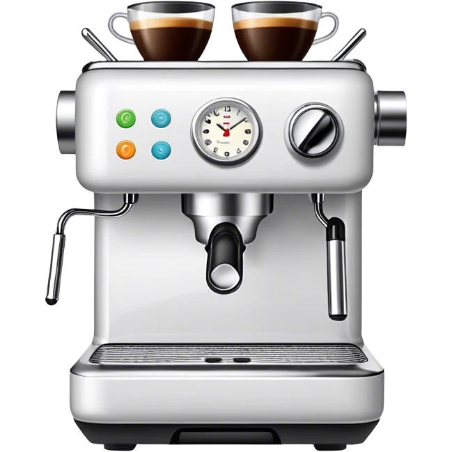 beautiful coffee machine emoji