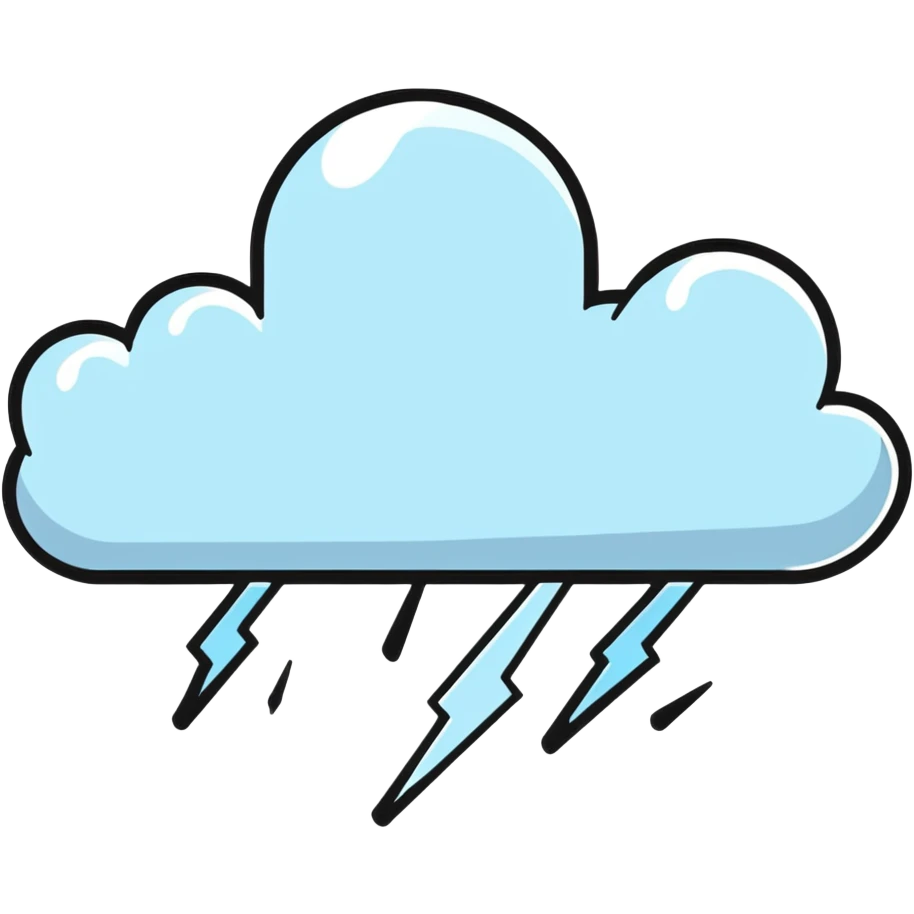 Massive Thunderstorm emoji