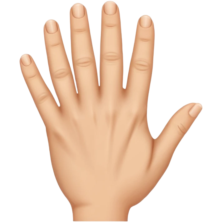 Hand without the ring finger  emoji