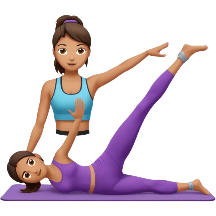 pilates girl emoji