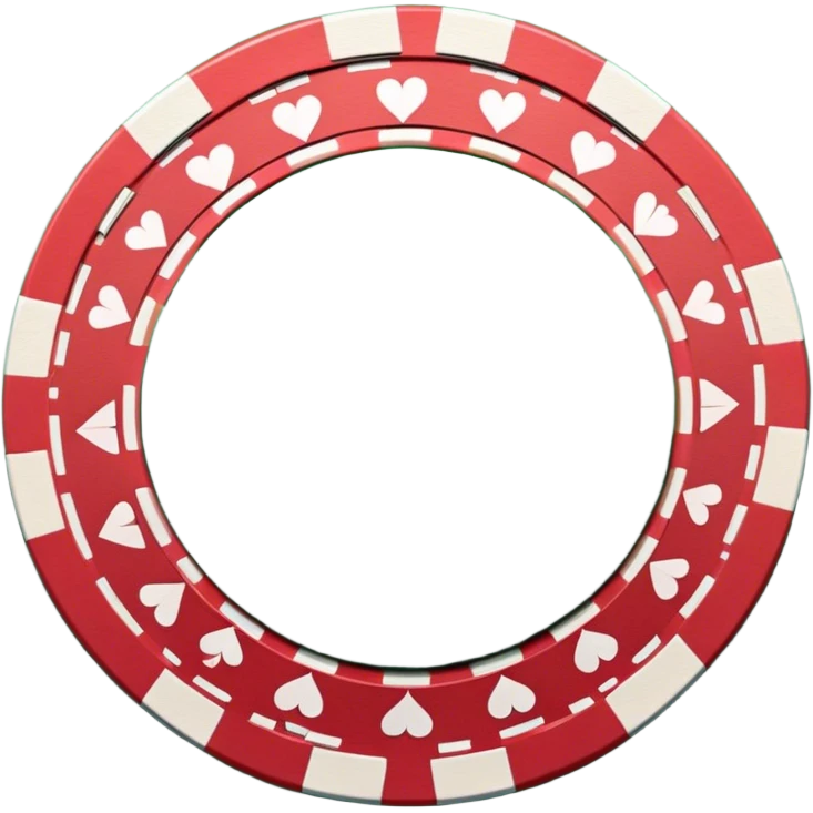 A photorealistic icon with playing cards and poker chips on a round green felt table. Detailed design with realistic lighting and textures, focusing on the classic atmosphere of card games. Transparent background, symbolizing card games and strategy. emoji