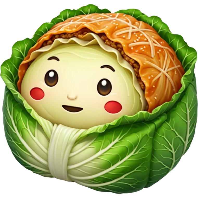Cabbage roll emoji