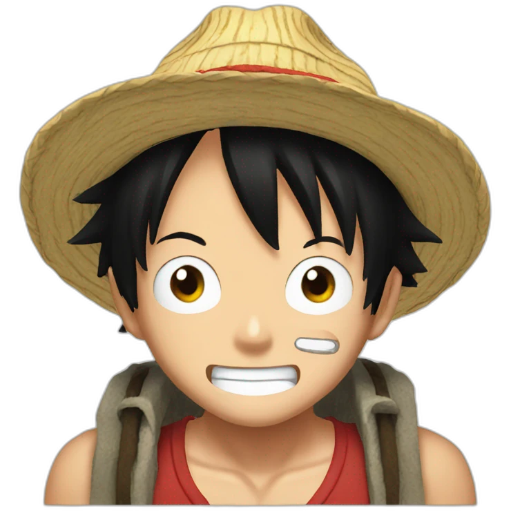 Luffy emoji