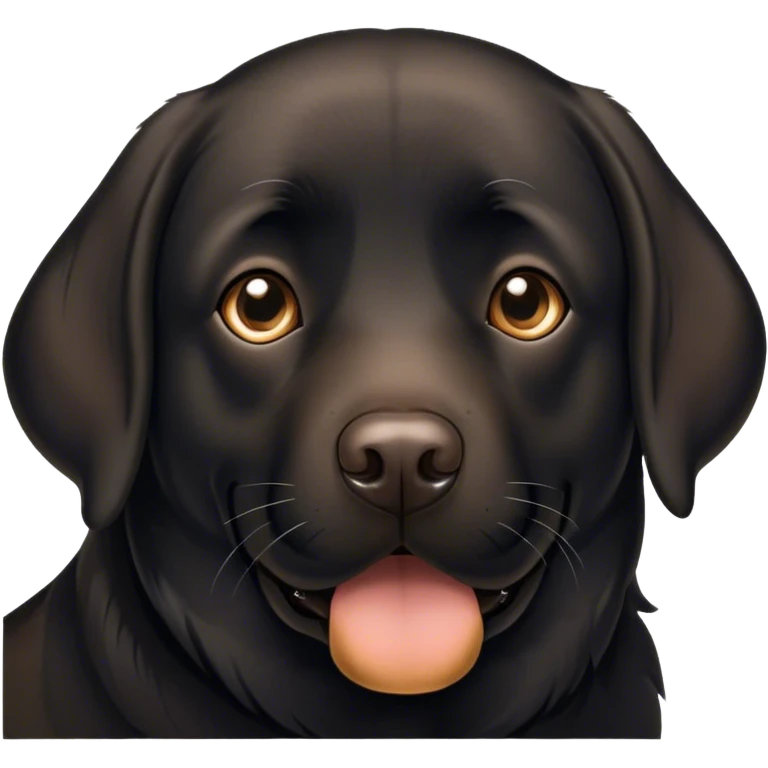 Black labrador plemene  emoji