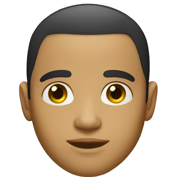 Light skin black tall haircut honey eyes color emoji
