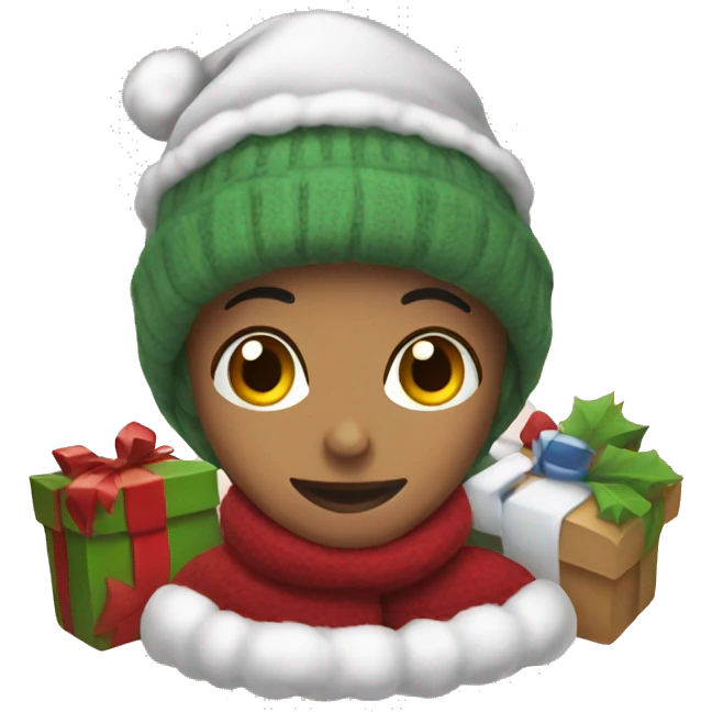 Christmas cozy emoji