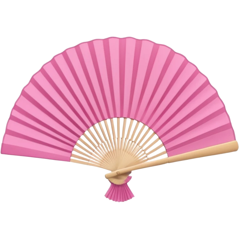 pink paper hand fan emoji