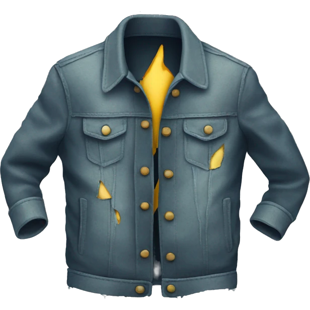 torn jacket emoji