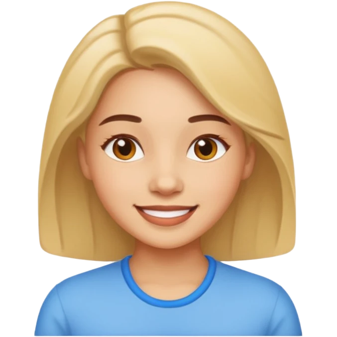 👩🏻‍🦱😌 emoji