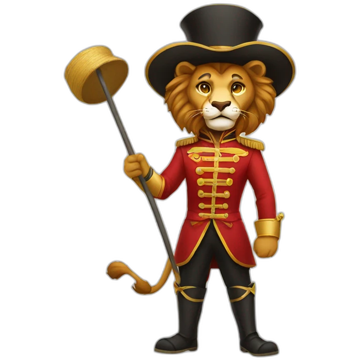 lion tamer emoji