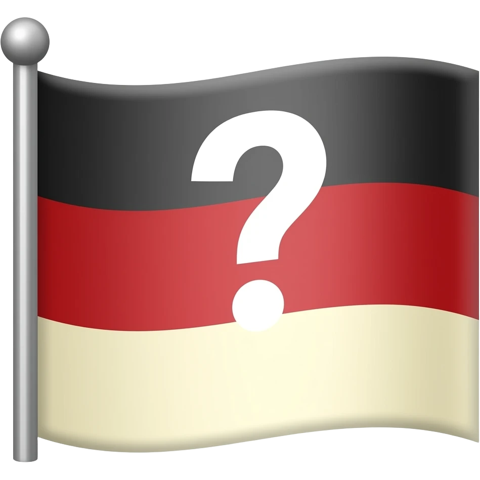 Question mark flag emoji