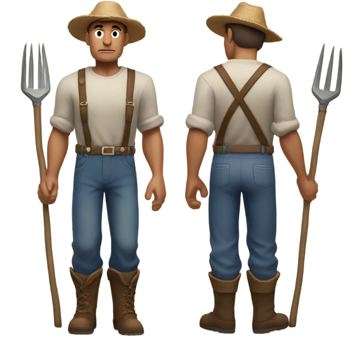 metin farmer warrior emoji