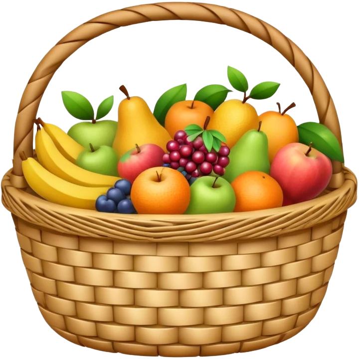 multy Colors Basket  emoji