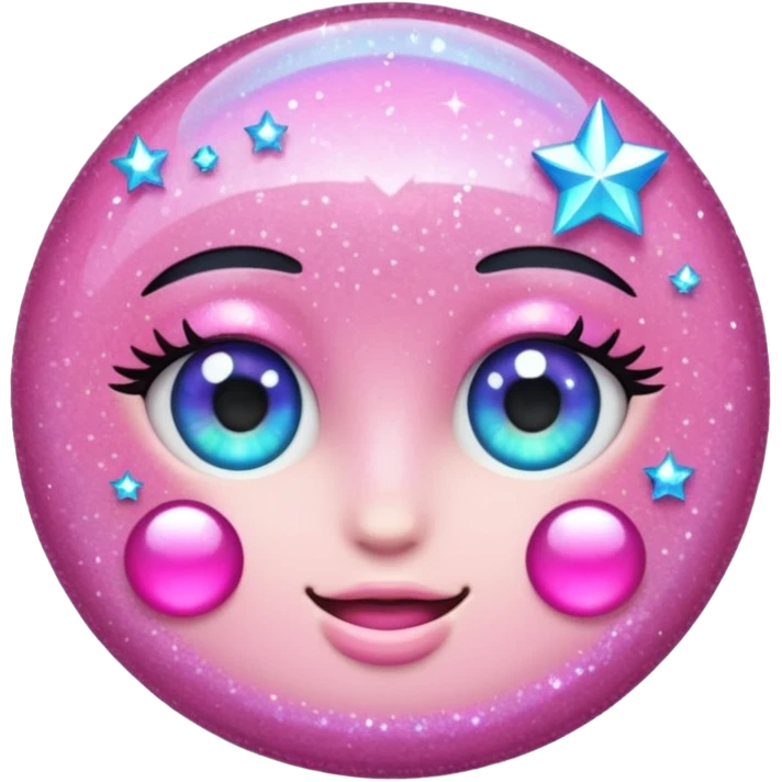 pink sparkle emoji