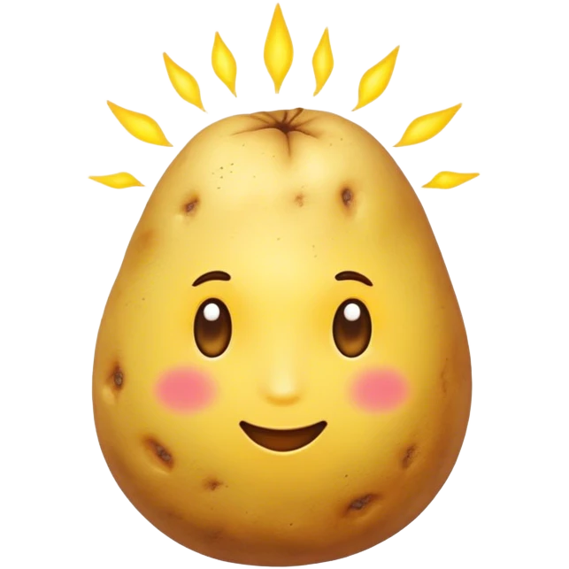 sun potato  emoji