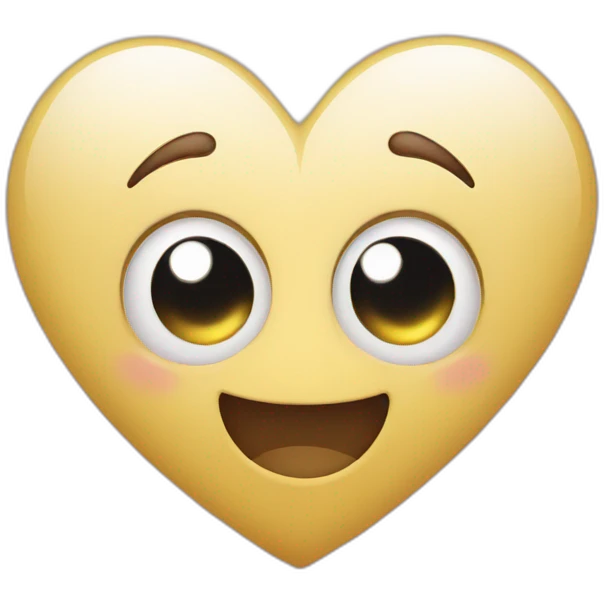 Heart with smile emoji