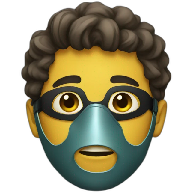 mask boy cool  emoji