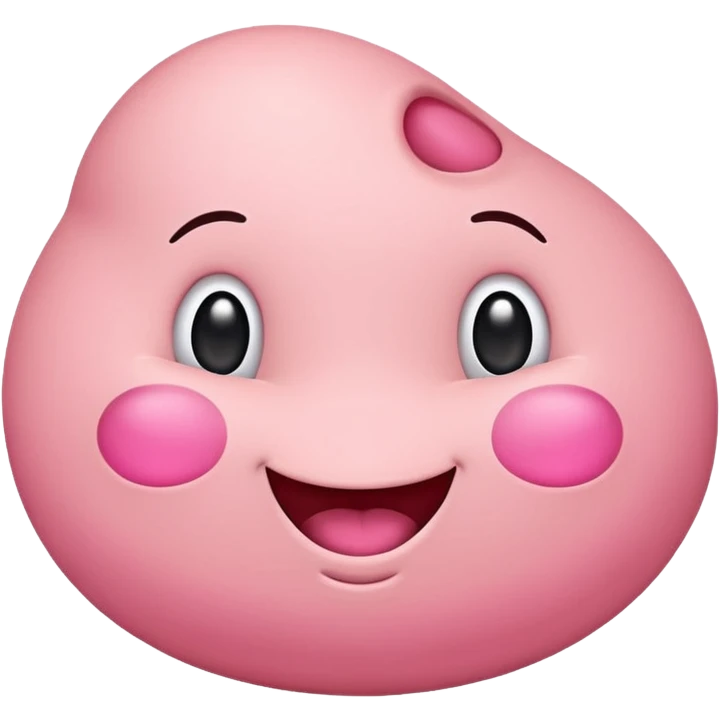 playful large cartoon butt emoji with humorous and lighthearted expression emoji