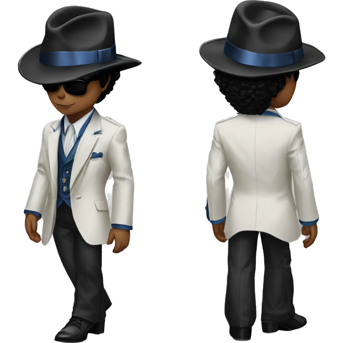 Michael Jackson  lean Smooth criminal emoji