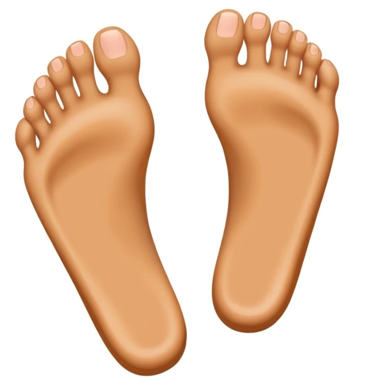 Feet sniffing emoji