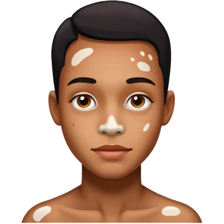vitiligo emoji
