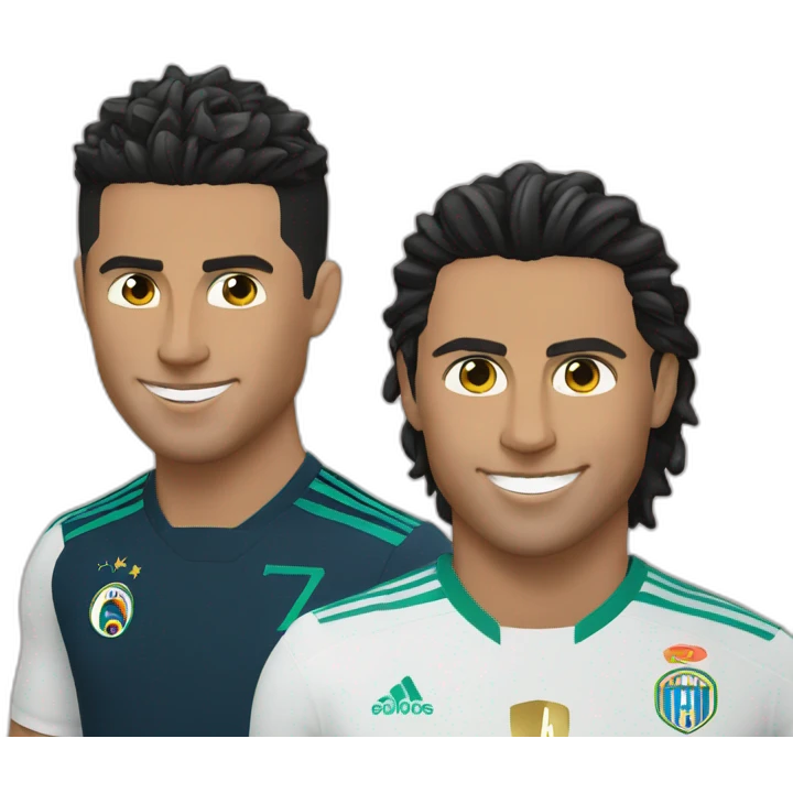 Ronaldo and Massi emoji