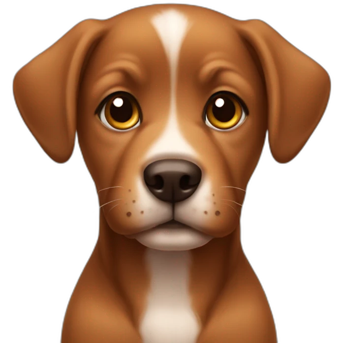 brown puppy emoji