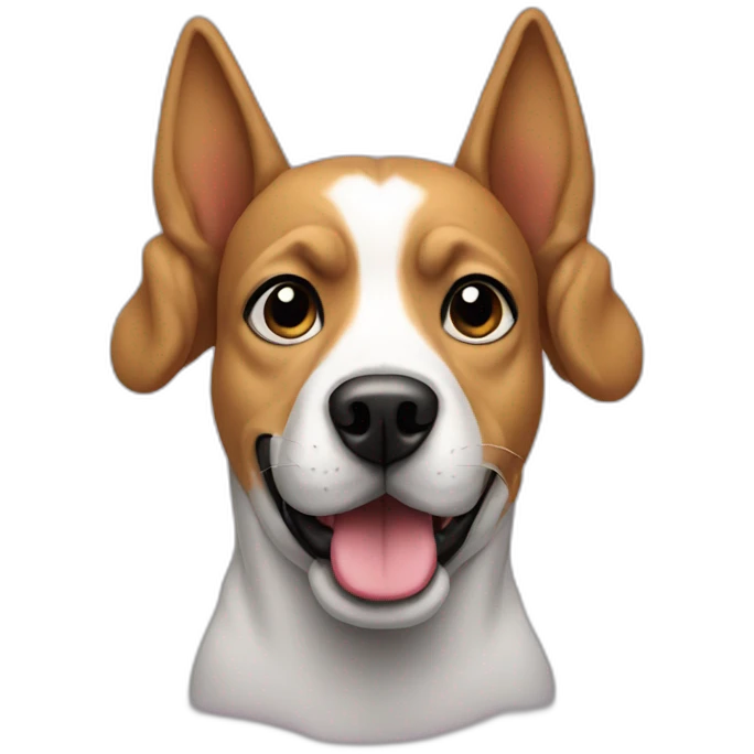 DJ dog emoji