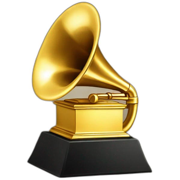 Grammy award emoji