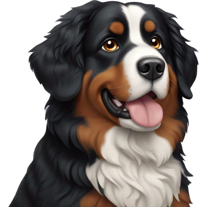 Bernese Mountain Dog  emoji