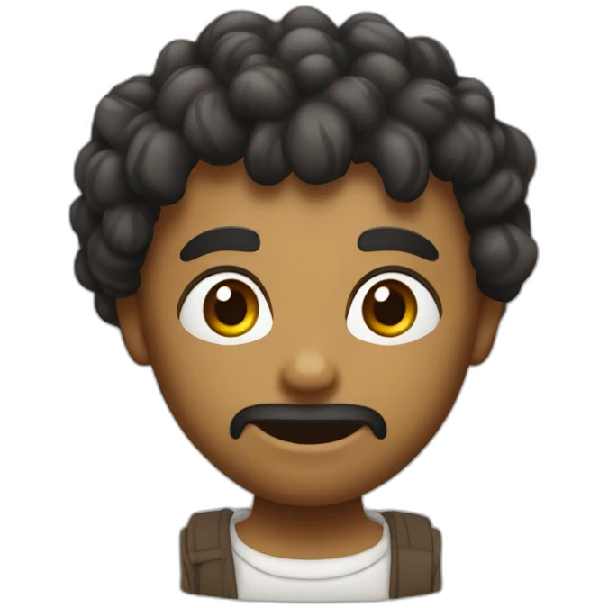 Kirikou qui mange macdo emoji