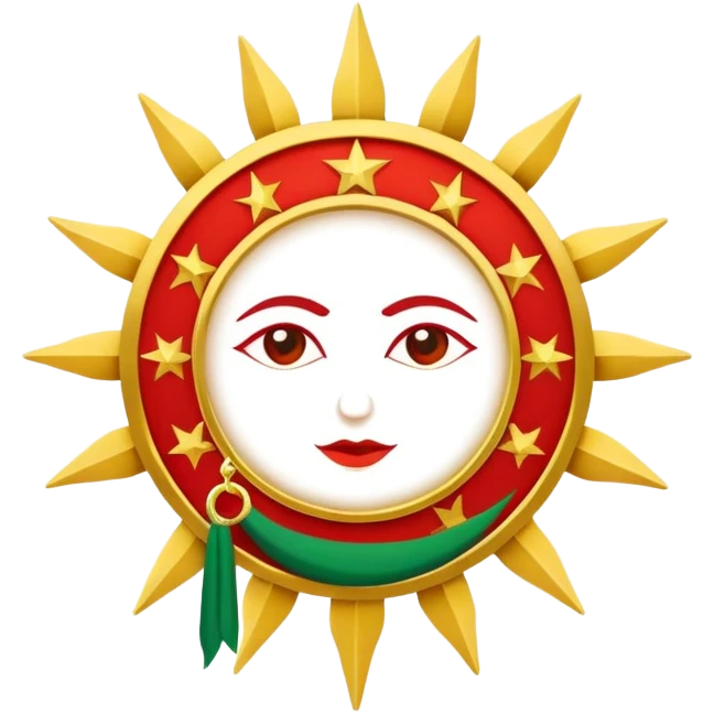 Kürdistan bayrağı  emoji