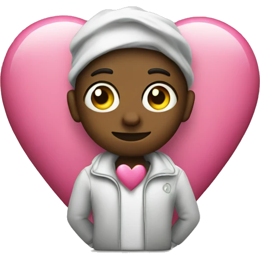 Beat Holding a pink Heart  emoji
