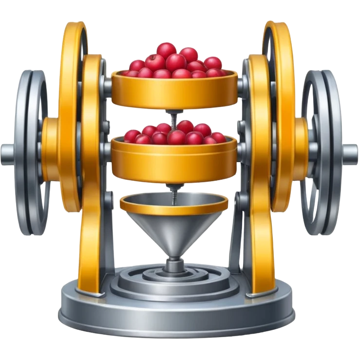 mac os icon fruit mechanical press emoji