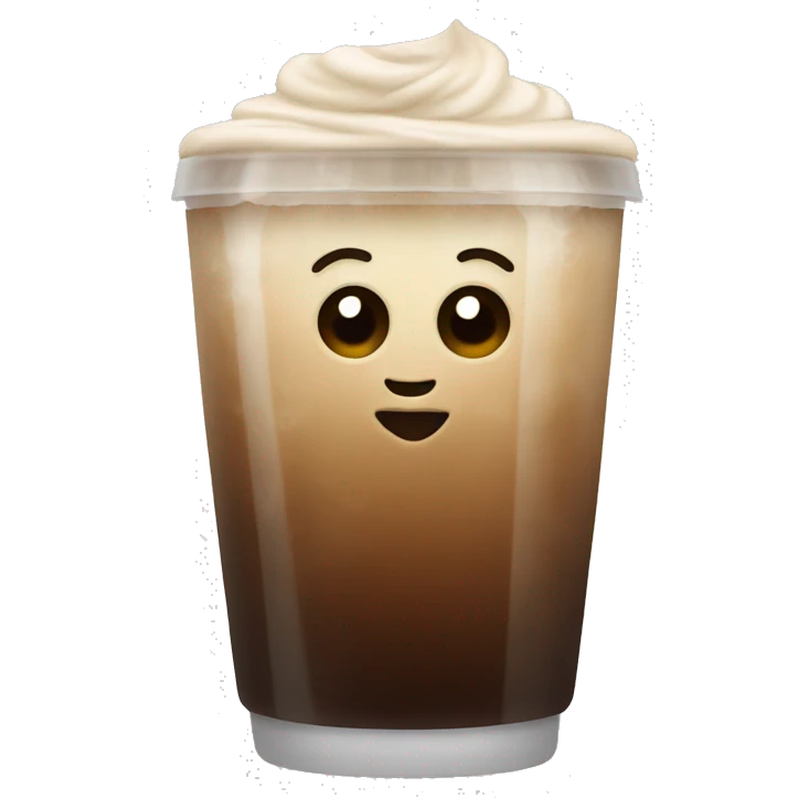 Ice coffe emoji