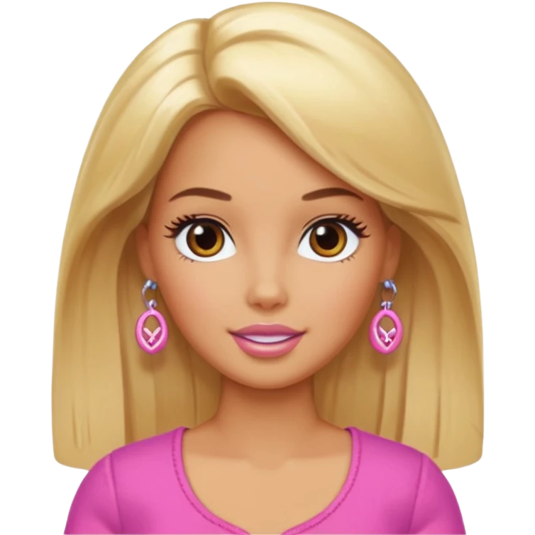 Spin Barbie emoji