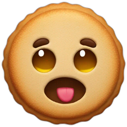 Galleta parlante emoji