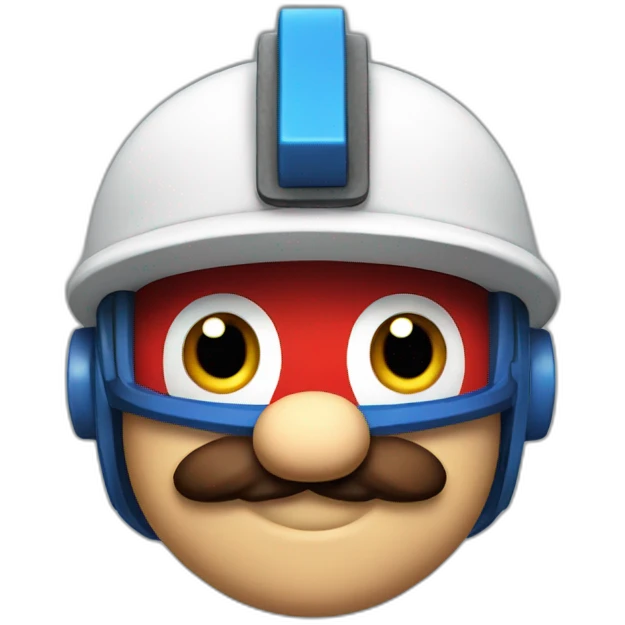 Mario robot emoji