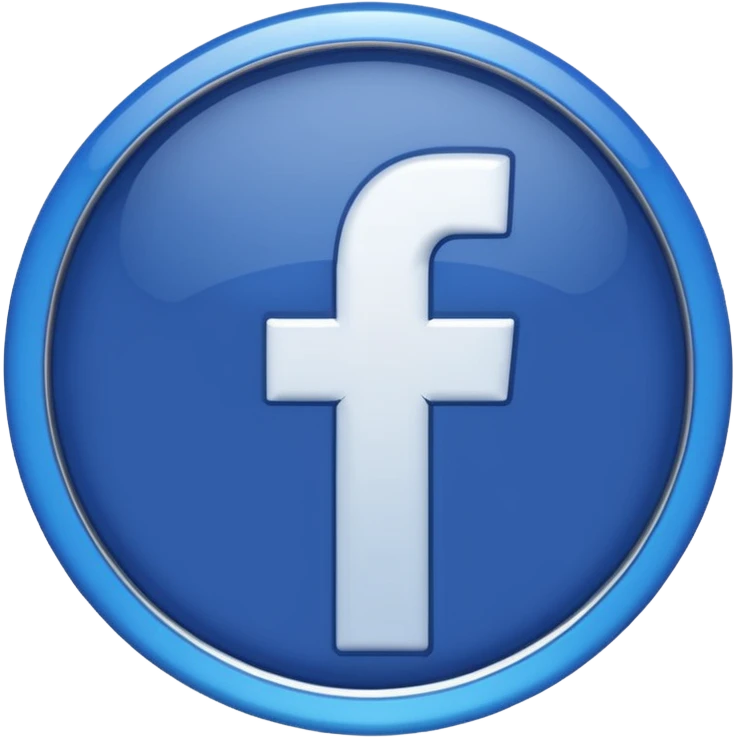 Facebook bagde blue emoji