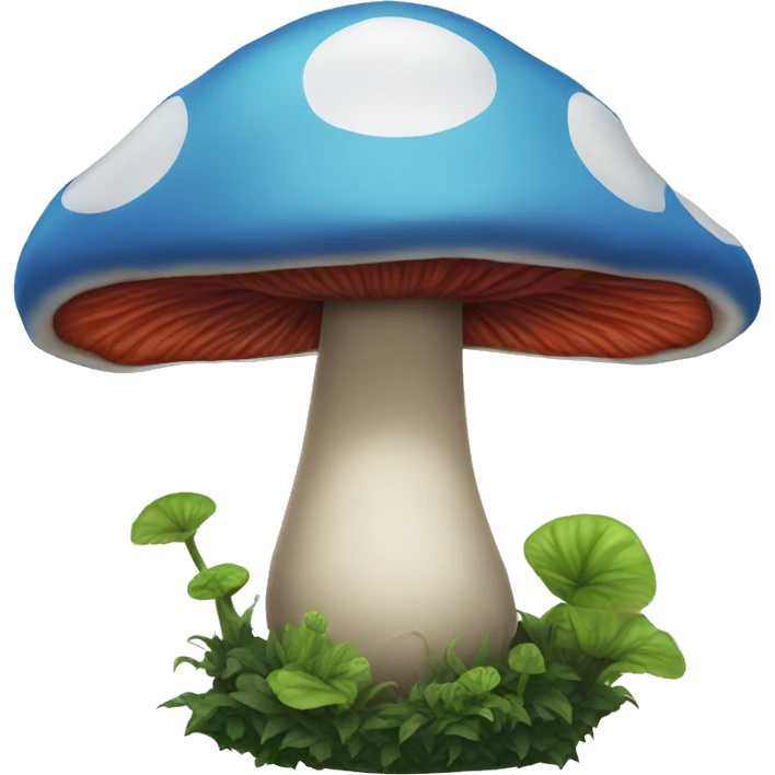 Alice in wonderland mushroom emoji