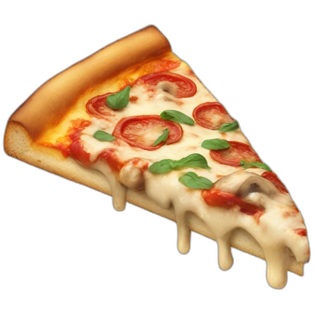 mushroom pizza slice emoji