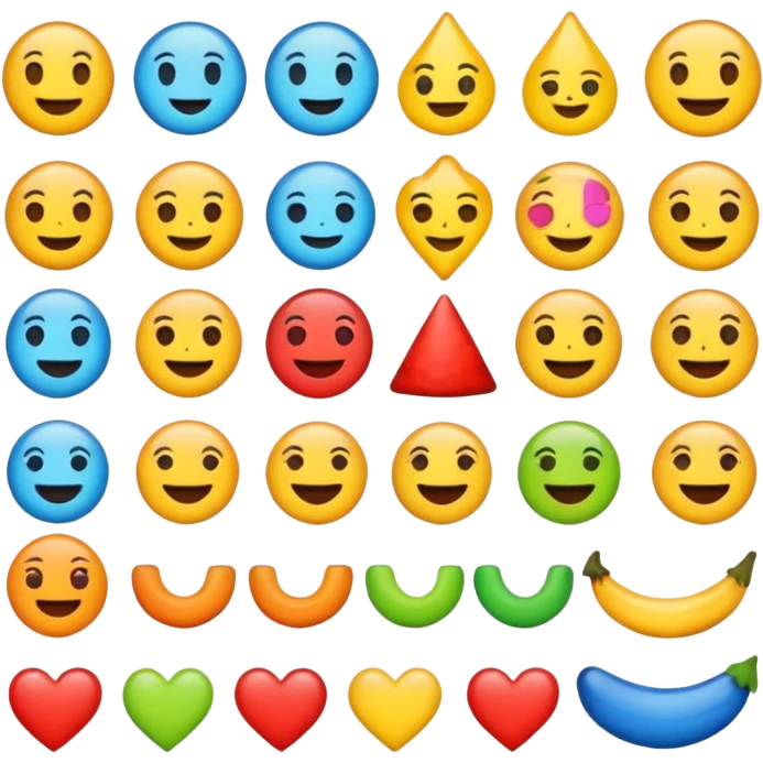 Emoji stickers emoji