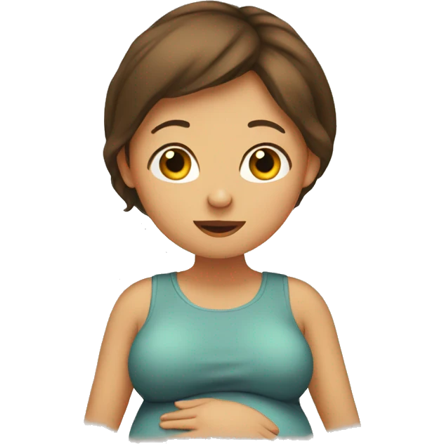 pregnant emoji