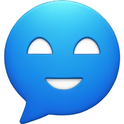 blue geo tag emoji