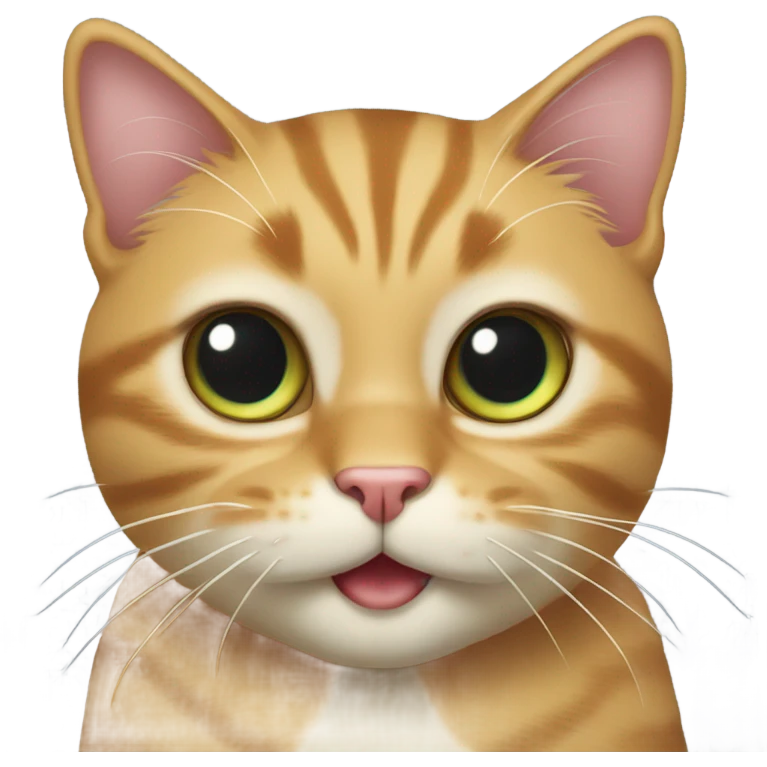 Cat saying ok emoji