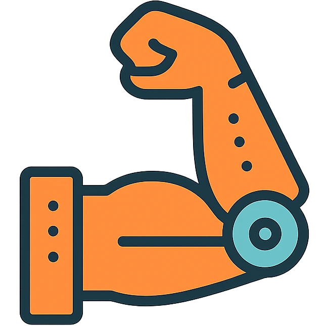 Metal biceps emoji