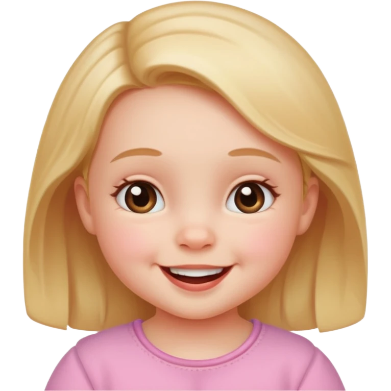 Baby girl emoji