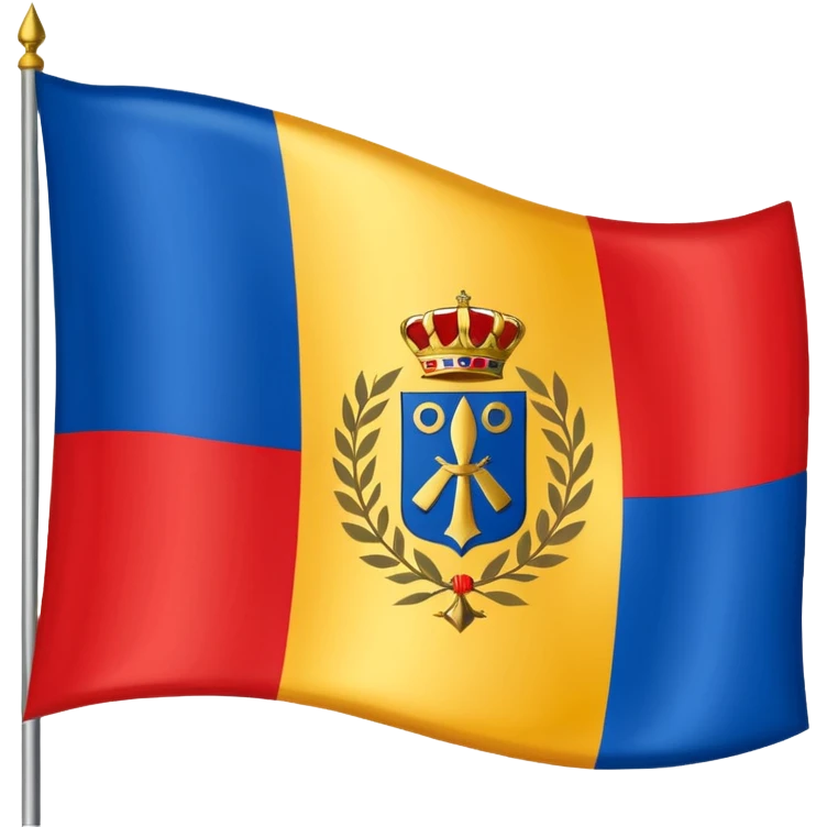 Drapeau de la région du Var 83 en France: composé de cette manière : 🟥🟥🟥🟥🟥🟥🟥
🟨🟨🔵🔵🔵🟨🟨
🟨🟨🔵⚜️🔵🟨🟨
🟨🟨🔵🔵🔵🟨🟨
🟨🟨🟨🟨🟨🟨🟨 emoji