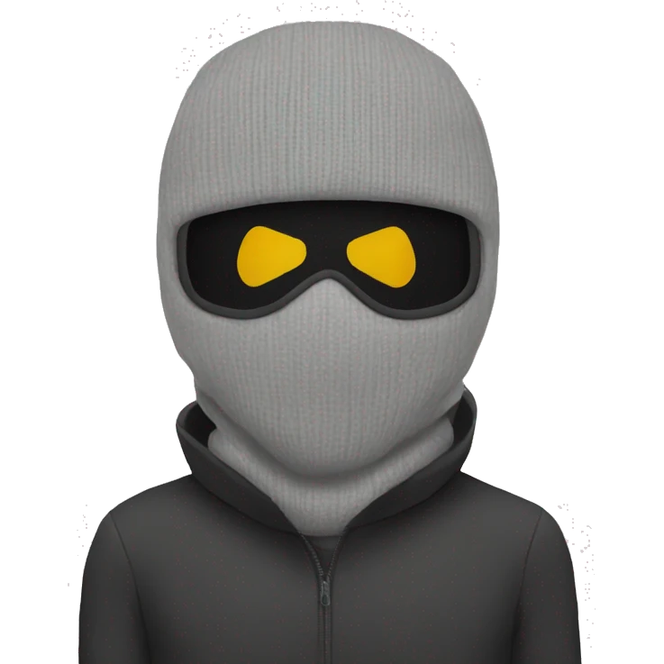 Ski mask emoji